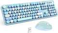 Wireless Keyboard and Mouse Combo - Full-Sized Ergonomic 2.4G