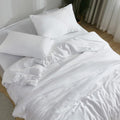 DOZ Sheet Set Queen Snow - 100% Viscose Bamboo Cooling Sheets