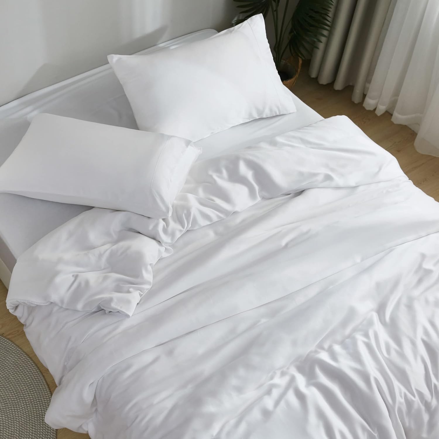 DOZ Bamboo Viscose Sheet Set - Buttery Soft Cooling Sheets
