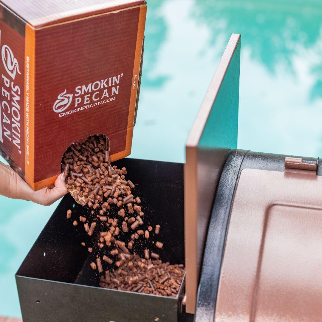 Smokin' Pecan 100% Pecan Shell Pellets for BBQ Smokers
