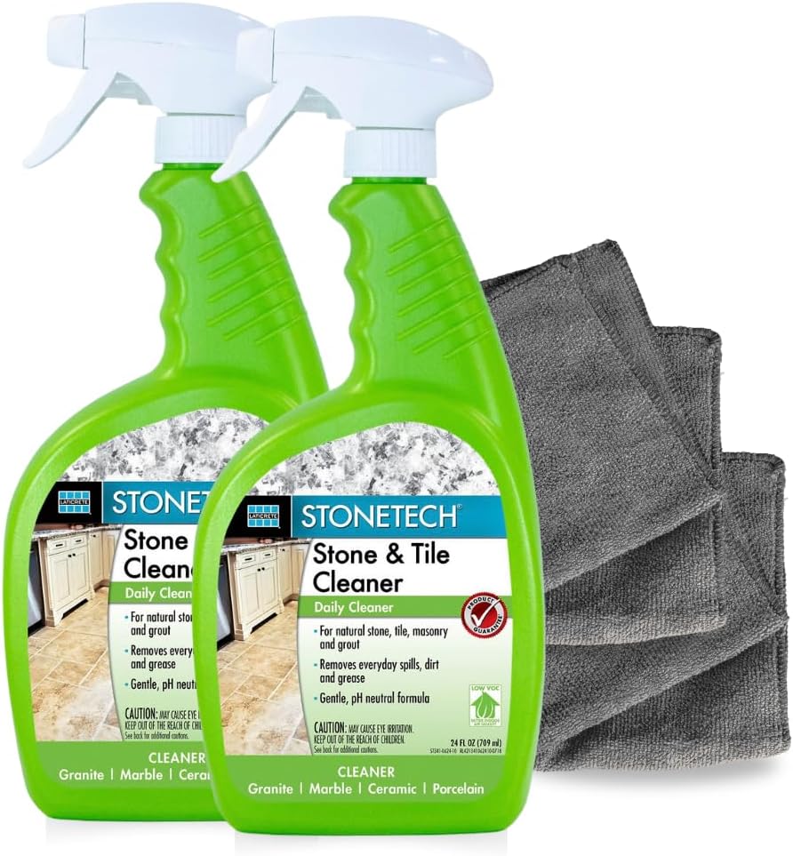 StoneTech Stone & Tile Cleaner Spray for Daily Use - 2-Pack