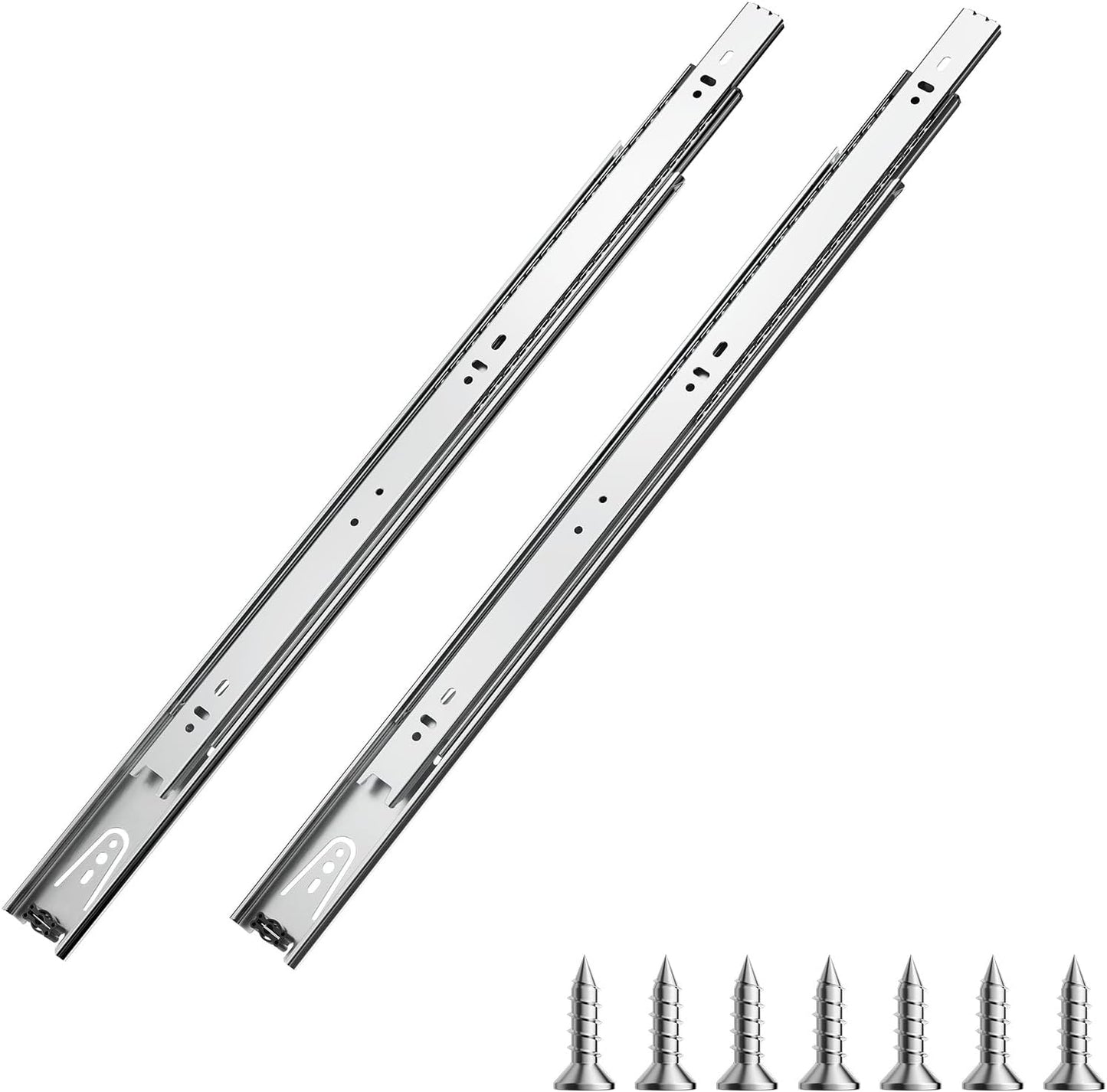 VEVOR Drawer Slides 20 Inch Full Extension Ball Bearing Rails