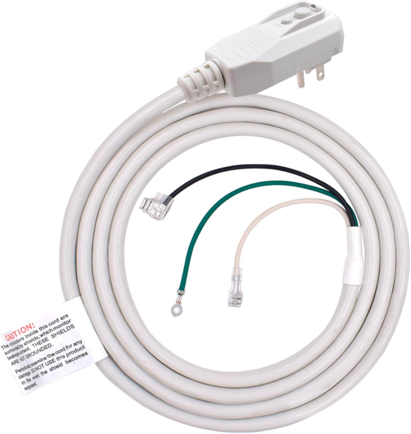 UL Certified A/C Power Cord Plug - Reliable 7.5FT Replacement