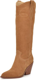 Nine West womens SmashKnee High Boot - Western Style Pointed Toe