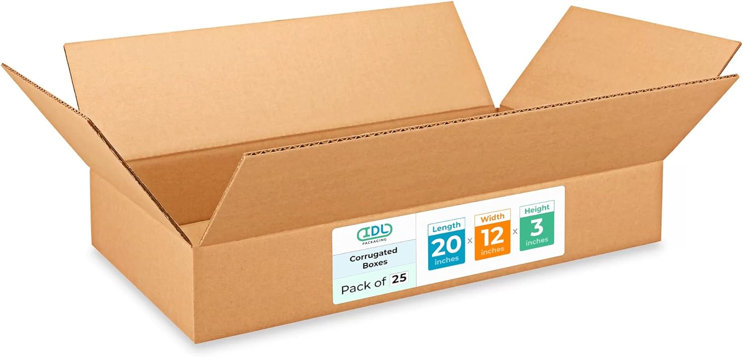 Large Shipping & Moving Boxes - Extra Strength 200 lb Capacity