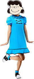 Rubies womens Peanuts Lucy Costume Dress and Foam Mask - Classic Lucy