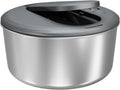Zyliss Swift Dry Stainless Steel Salad Spinner - Fast Drying & Compact