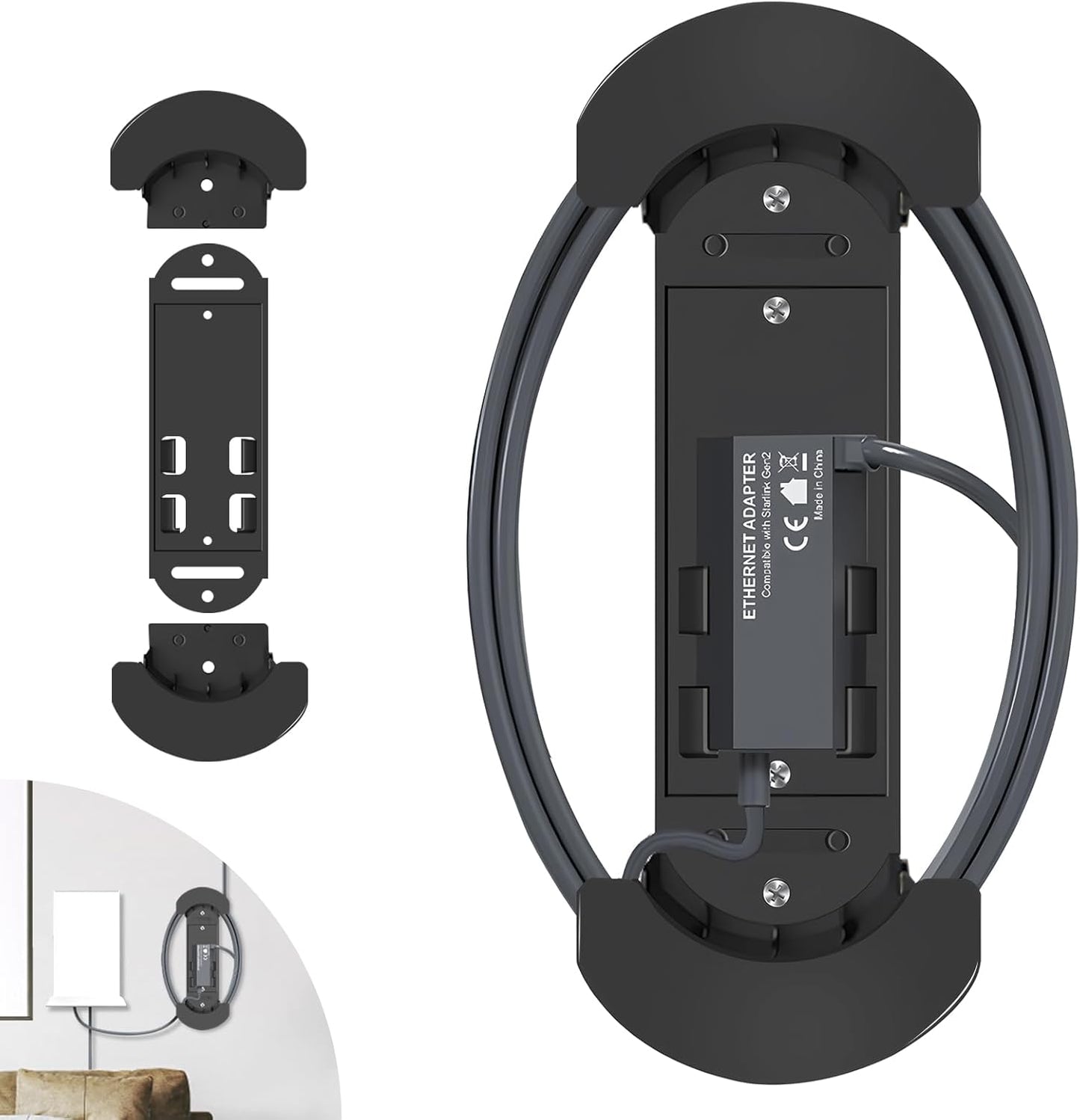 2-in-1 Starlink Cable Organizer - Aojo