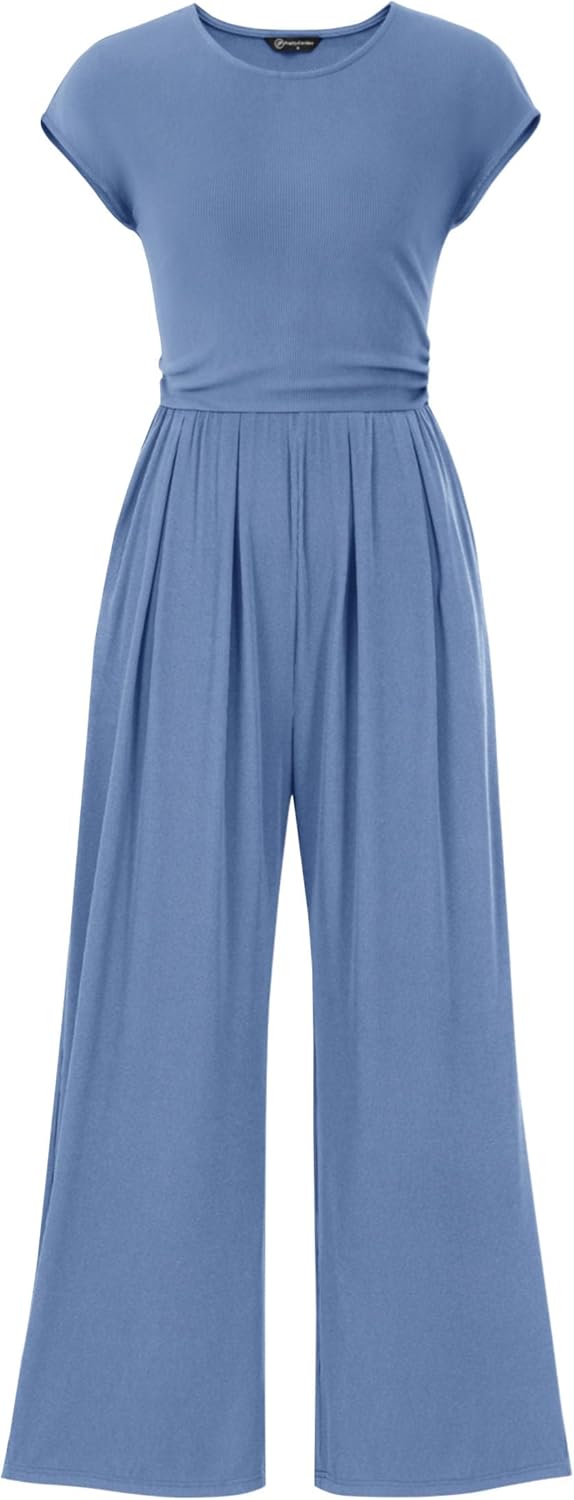 PRETTYGARDEN Summer Jumpsuits for Women Dressy and Casual