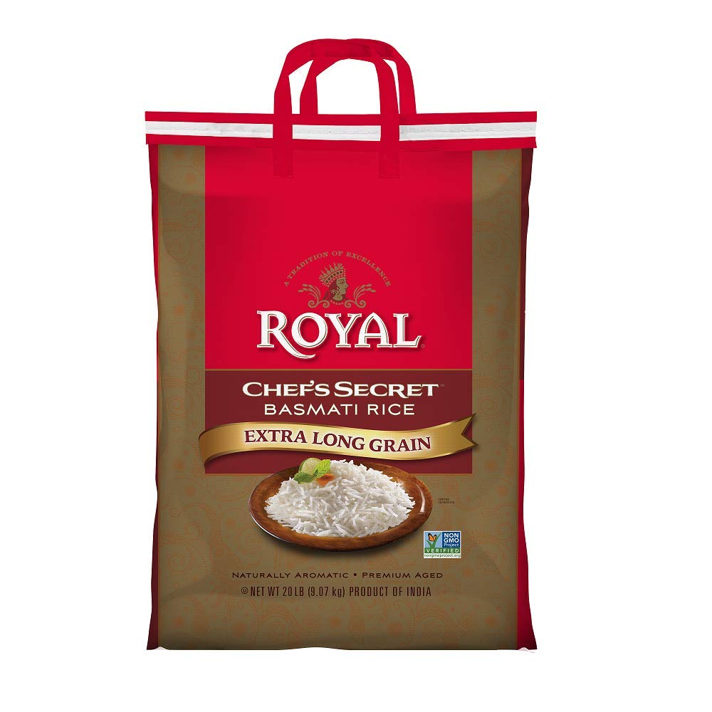 Royal Chef's Secret Extra Long Basmati Rice for Delicious Meals