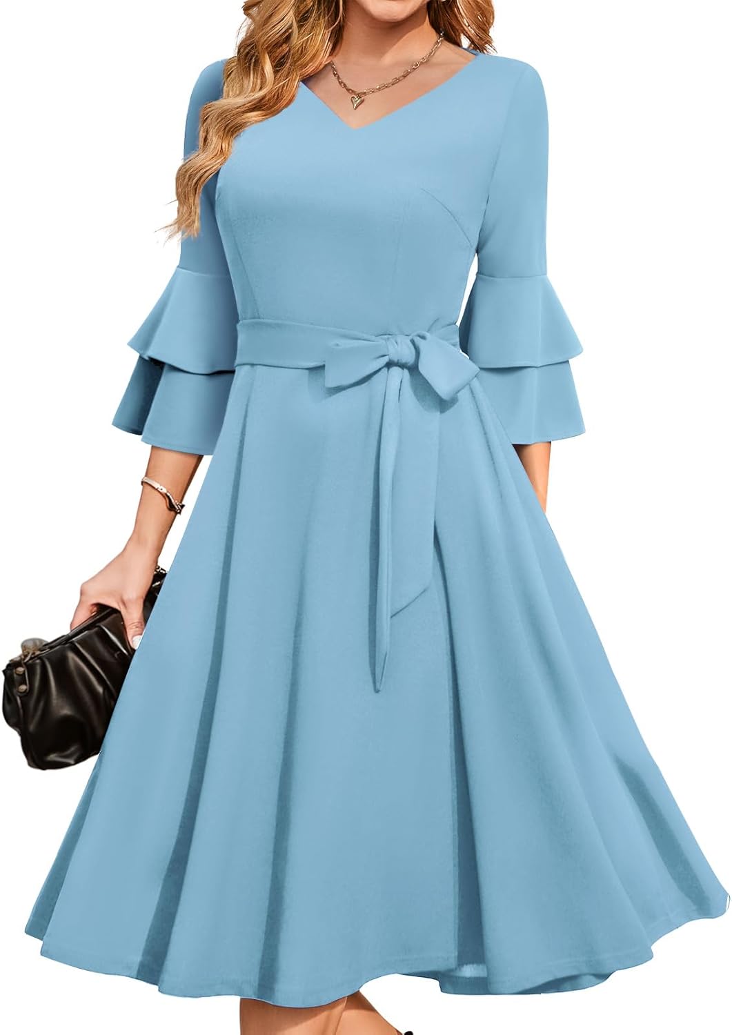 DRESSTELLS Womens Cocktail Dress for Homecoming and Weddings
