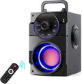 Powerful Subwoofer Bluetooth Speaker: Rich Bass, Remote Control, FM Radio