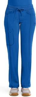 Women's Low Rise Straight Leg Scrubs Pant - Petite to Tall Comfort