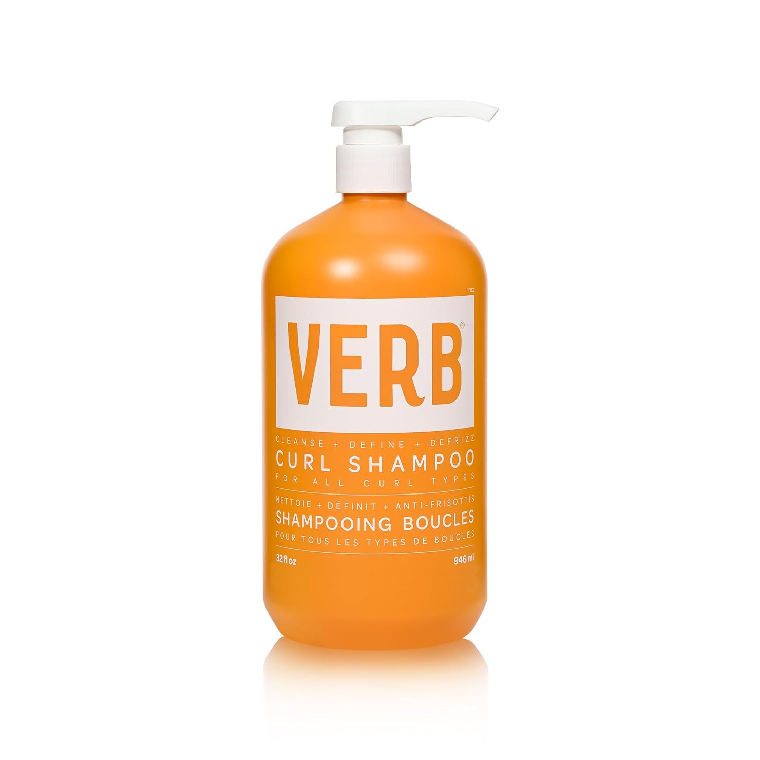 VERB Curl Shampoo for All Curl Types - Gentle Nourishing Cleanse