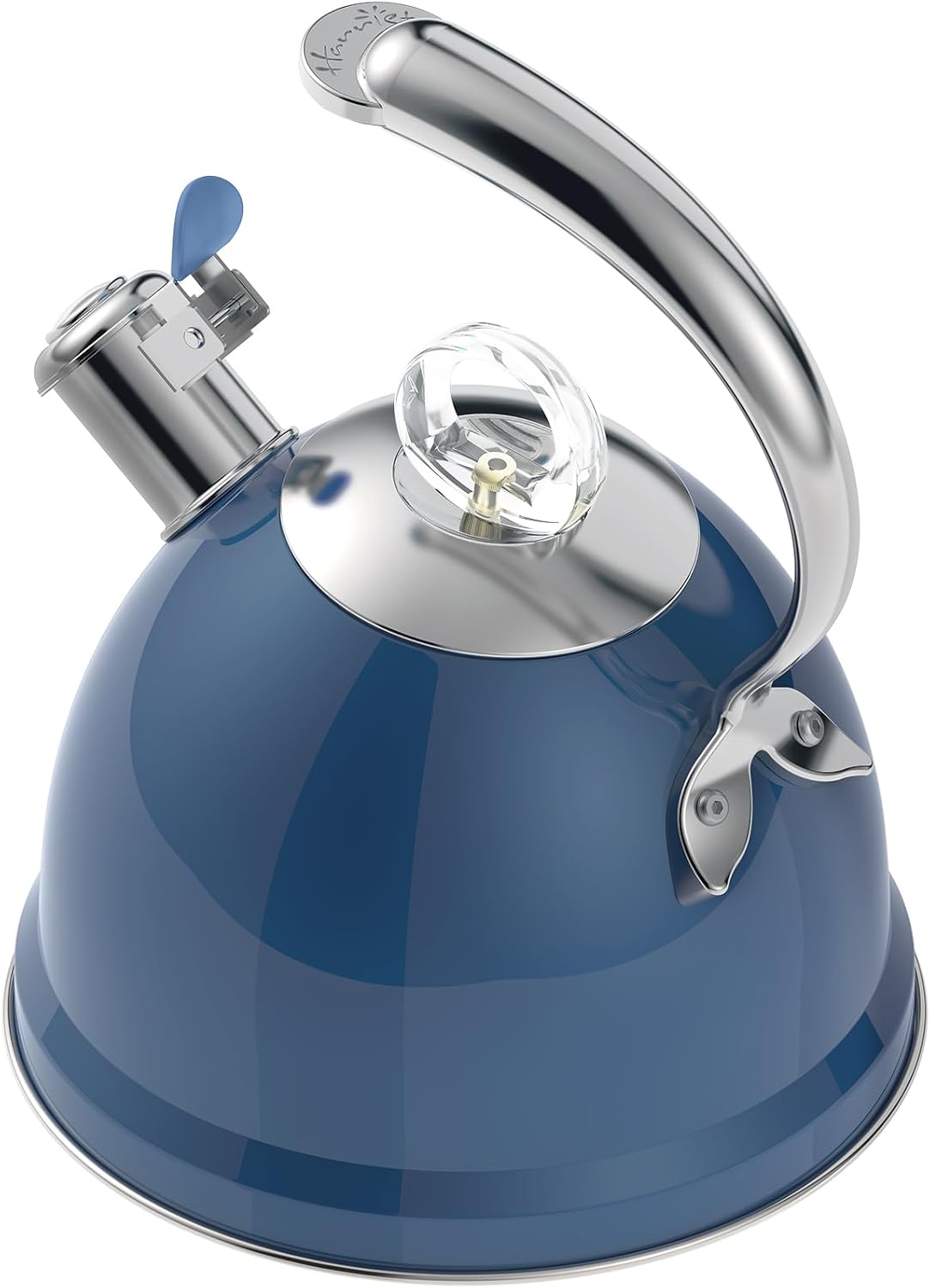 Harriet Tea Kettle Stovetop 2.5 Quart Whistling Stainless Steel