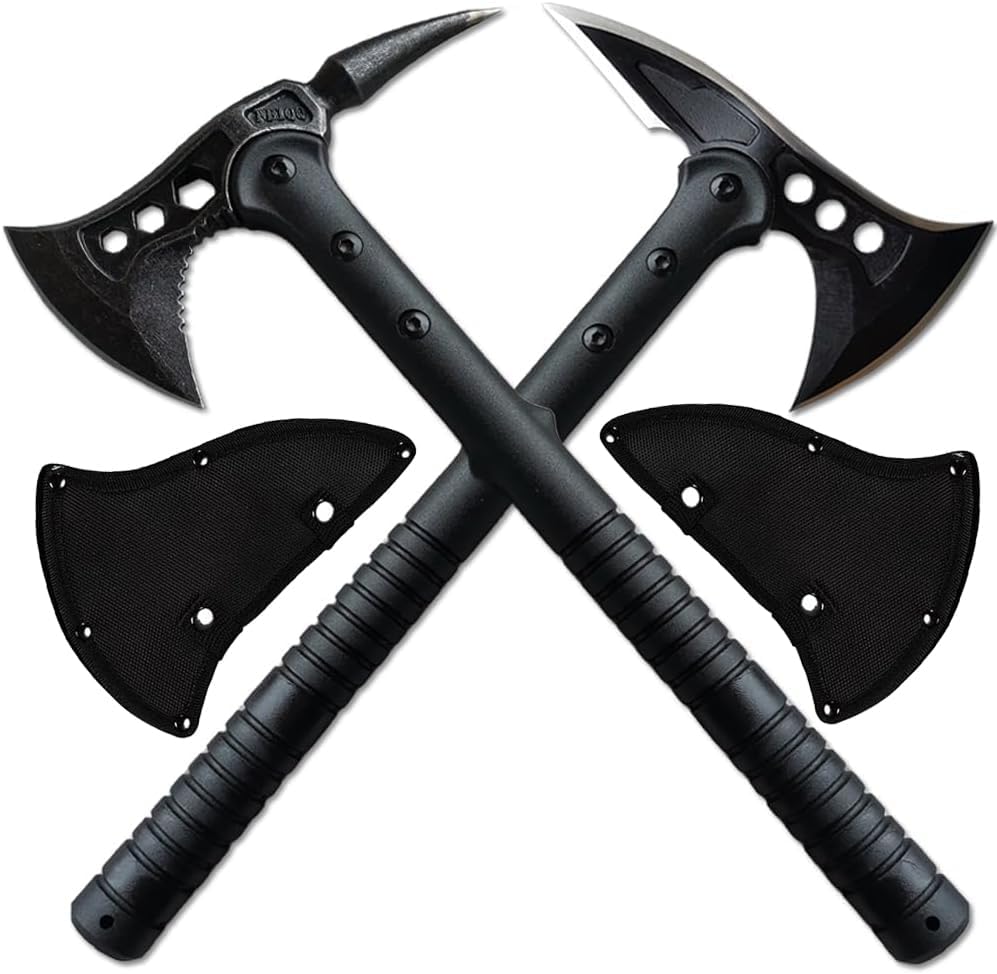 DOOM BLADE 2P Camping Hatchet Axe for Outdoor Adventures