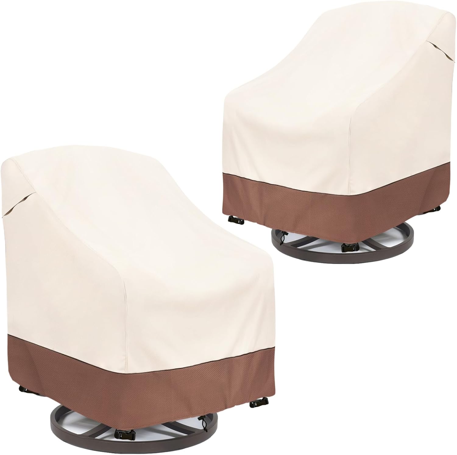Outdoor Swivel Chair Cover 2 Pack for Weather Protection