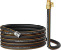 Hybrid Garden Hose 25ft x 5/8 in - Lightweight, No Kink Durable Hose