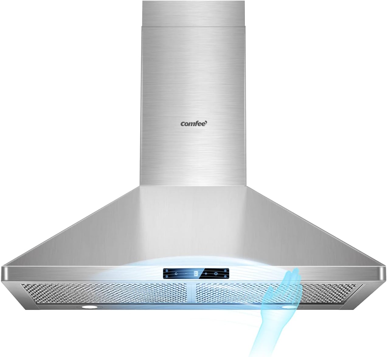 COMFEE' 30 Inch 450 CFM Range Hood with Gesture Control Feature