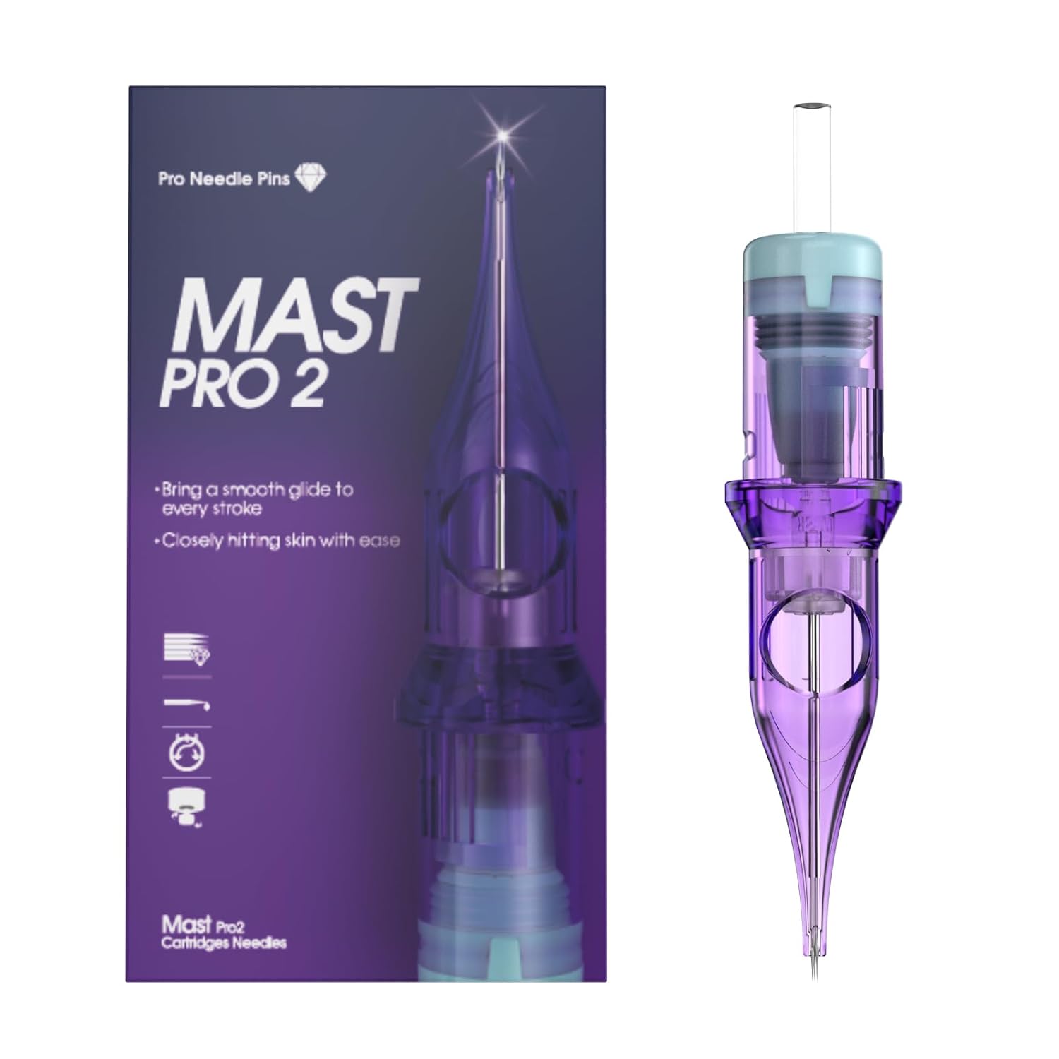 Mast Pro2 Tattoo Needles Cartridges for Precision Tattooing