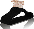 MIZGI Premium Velvet Hangers 60 Pack - Slim Heavy Duty Closet Saver