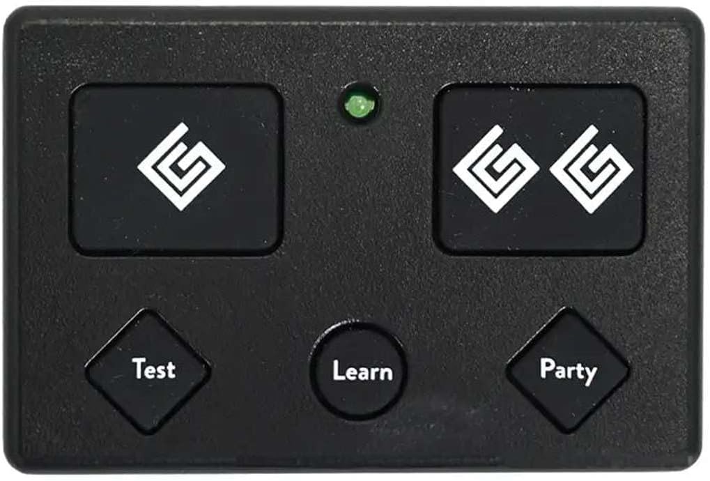 Ghost Controls AXP1 Premium 5-Button Remote for Gate Openers