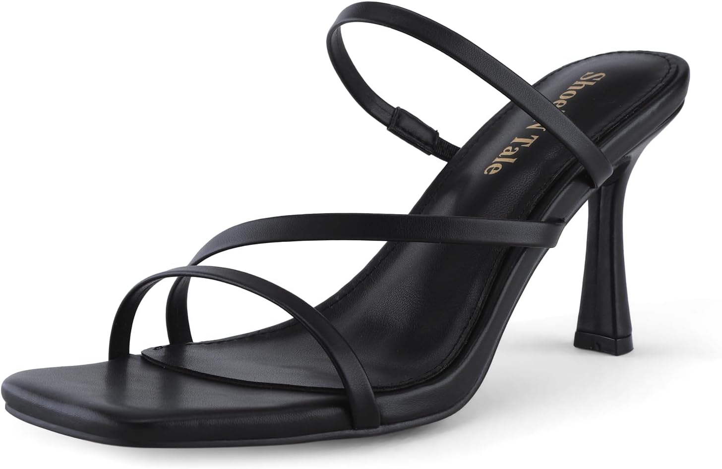 Strappy Kitten Heels for Women - Stylish Stiletto Mules