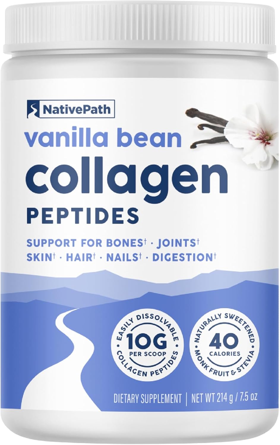 NativePath Collagen Peptides for Healthy Hair, Skin, and Joints