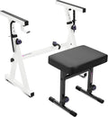 Liquid Stands Portable Heavy Duty Digital Piano Stand & Bench Set