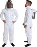 Premium Cotton Beekeeping Suit with Fencing Veil for All Levels