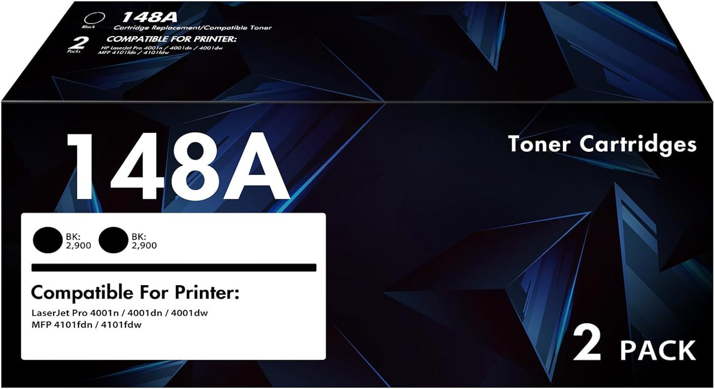 148A Toner Cartridge Compatible Replacement for HP Printers