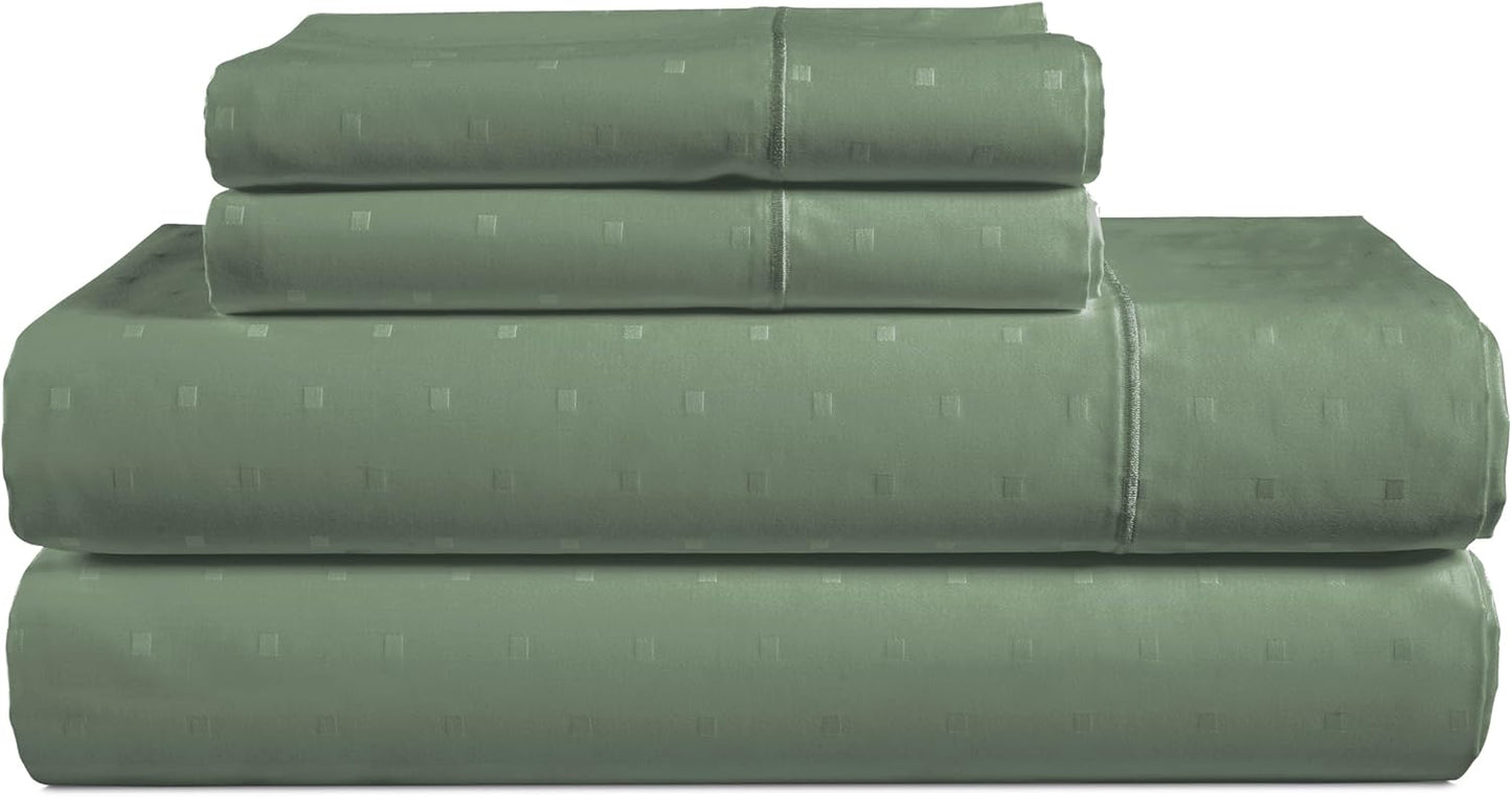 100% Egyptian Cotton Queen Sheet Set for Luxurious Comfort