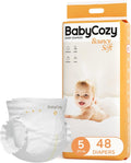 Baby Diapers Size 5 (27+lb) 48 Count - Ultra Soft, Hypoallergenic