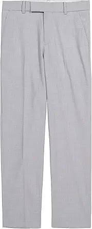 Calvin Klein Boys' Flat Suit Dress Pant for Stylish Occasions