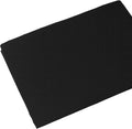 100% Cotton Fabric by the Yard - Black, Full Width 55in Cuttable