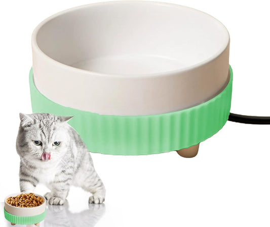 DUDOK Heated Pet Bowl with Consistent Warmth