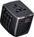 International Travel Adapter Voltage Converter to Step Down 230V