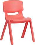 Plastic Stackable School Chair 13.25ft Seat Height - Safe Classroom
