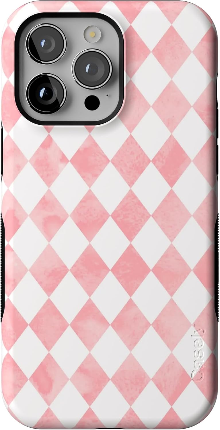 Bold Protective Casely iPhone 14 Pro Max Case - Queen of Diamonds