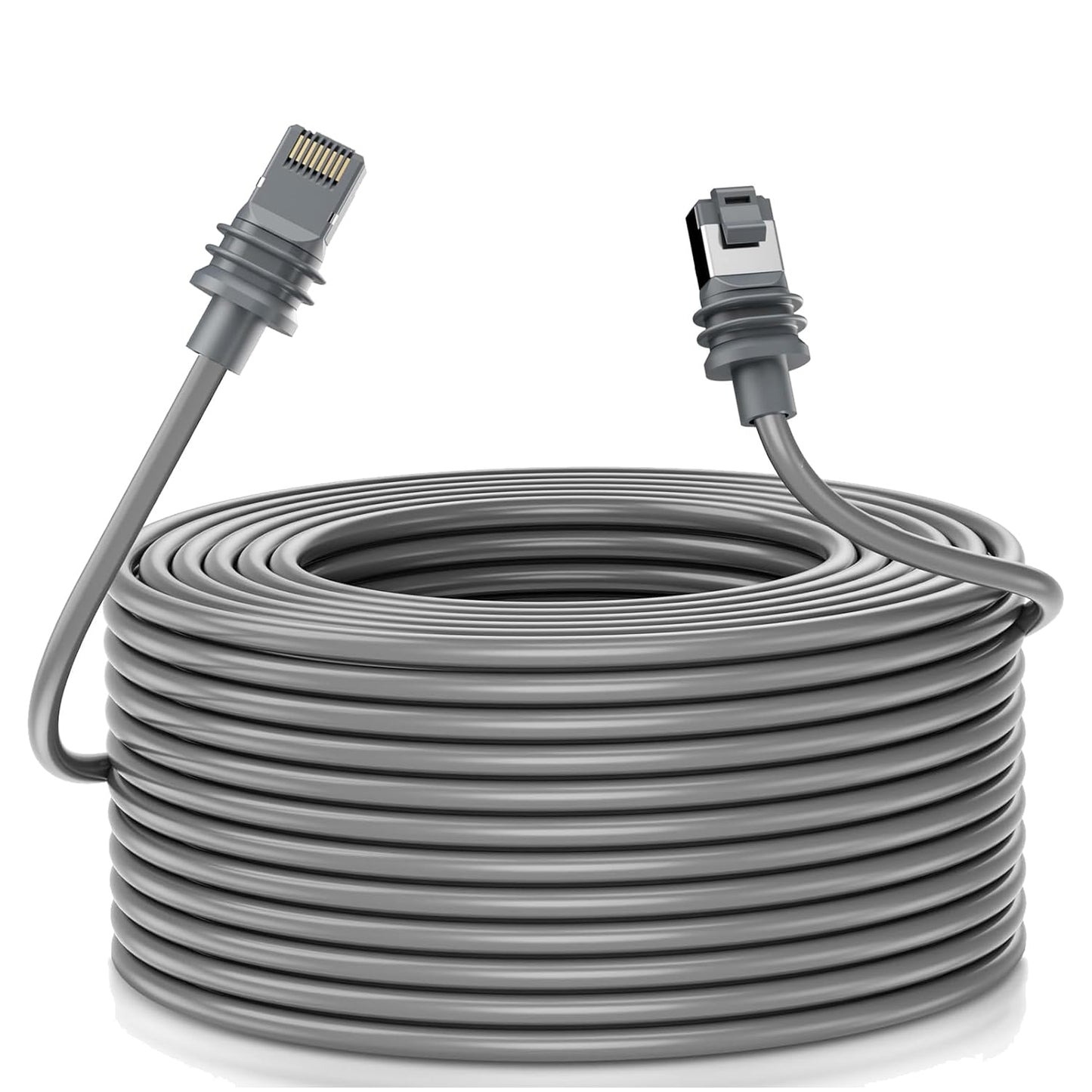 High-Performance CAT6 Waterproof Outdoor Cable - 147ft