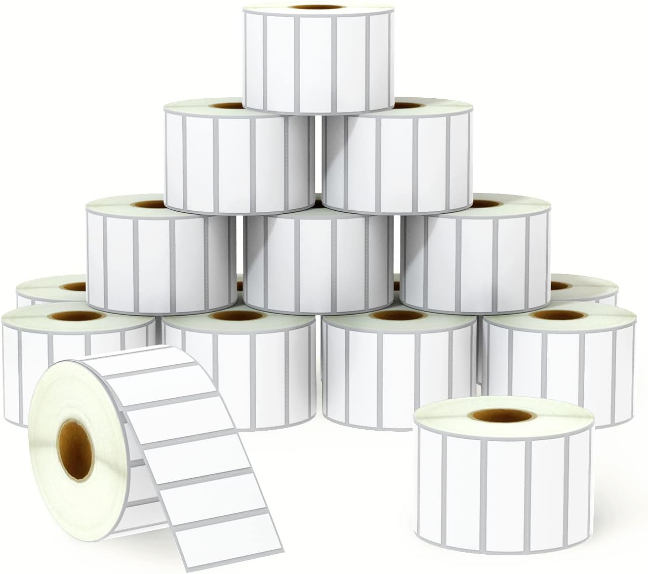 Premium 3x1 UPC Labels for Zebra & Rollo Printers - 16 Rolls, 22000 Labels