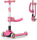 Gotrax KS3 Pro Folding Kick Scooter for Kids - Light-Up Wheels & Seat