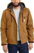 Carhartt Men's 103826 Bartlett Jacket - Sherpa Lined, Rugged Warmth