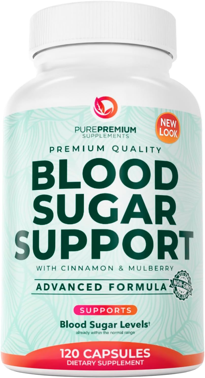 PurePremium Normal Blood Sugar Support Supplement for Wellness