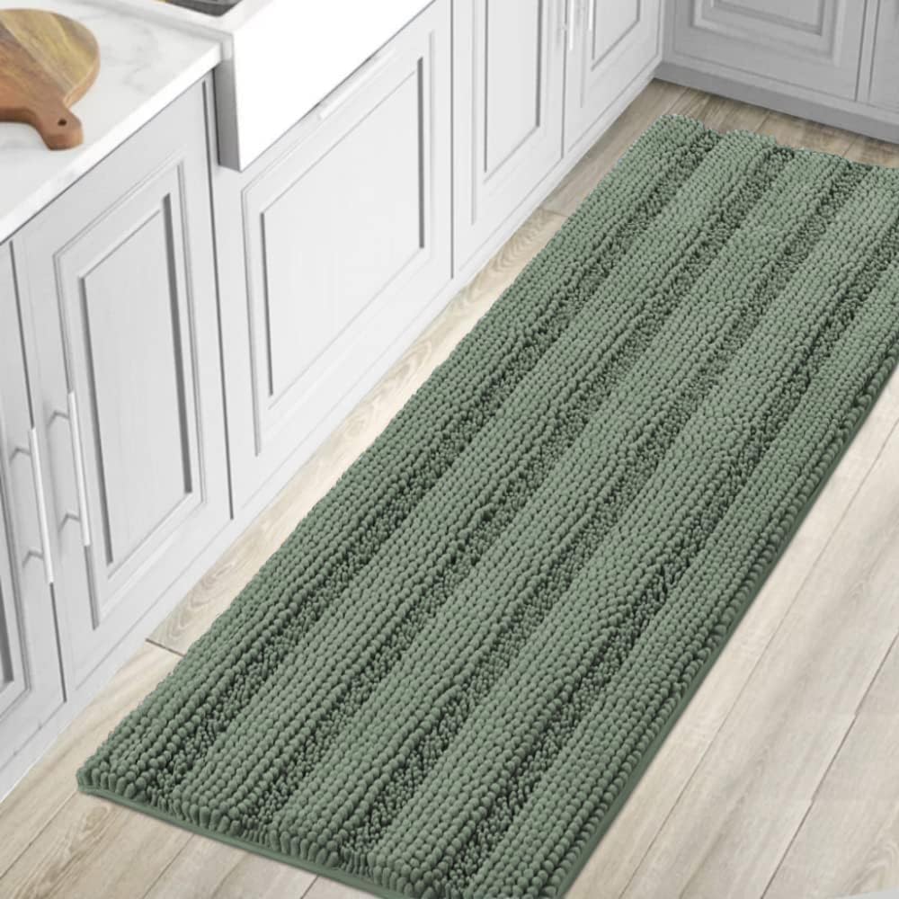 H.VERSAILTEX Extra Long Bath Rug Runners for Bathroom Comfort
