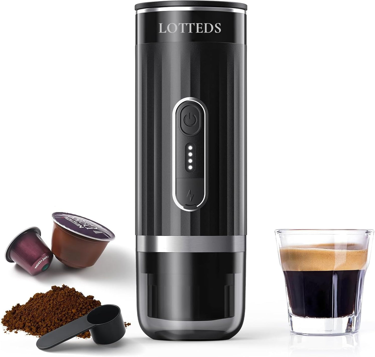 Self-Heating Portable Espresso for Travel