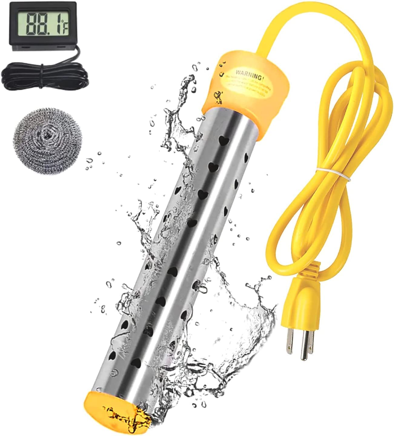 Fast Heating Portable Immersion Heater by Lakkzoom