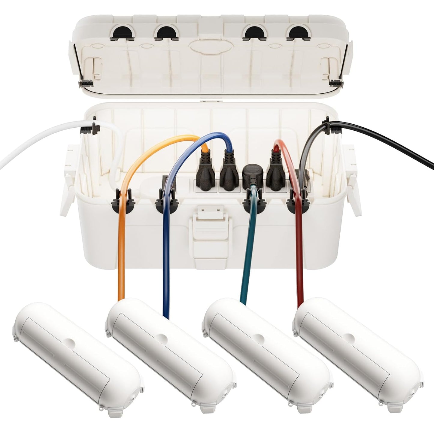 Outdoor Waterproof Electrical Box Set for Holiday Lighting Needs