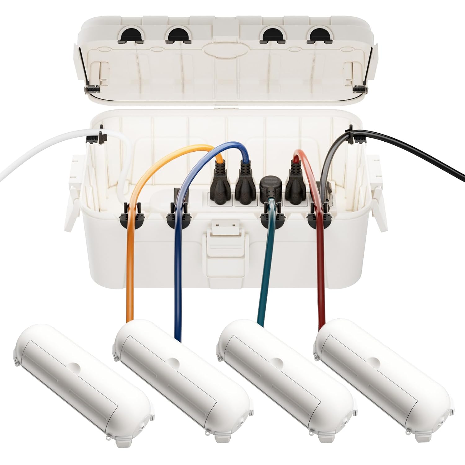 Outdoor Waterproof Electrical Box Set for Holiday Lighting Needs
