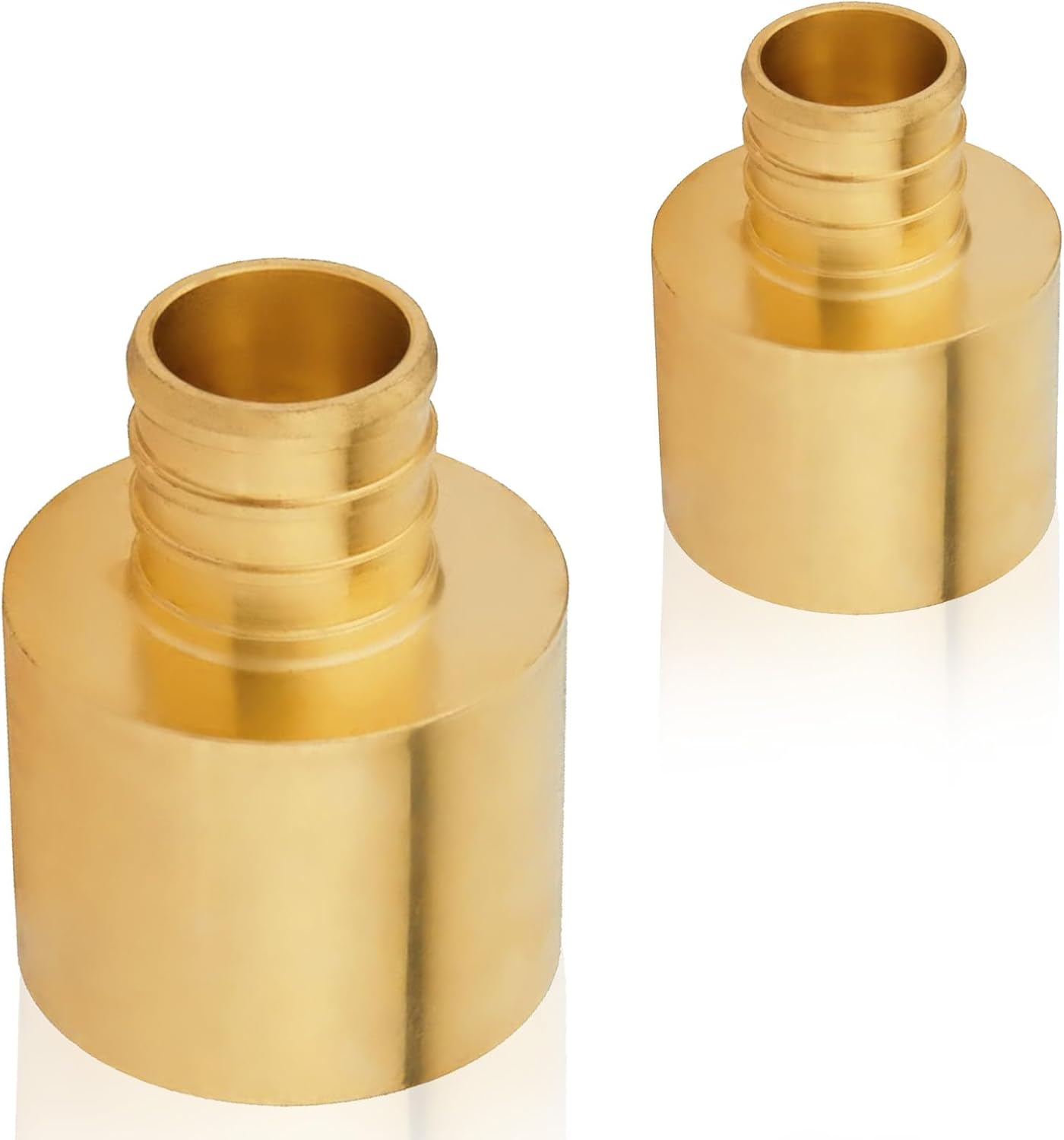 50-Pack PEX Fittings, 3/4in x 1in Female Sweat Adapter